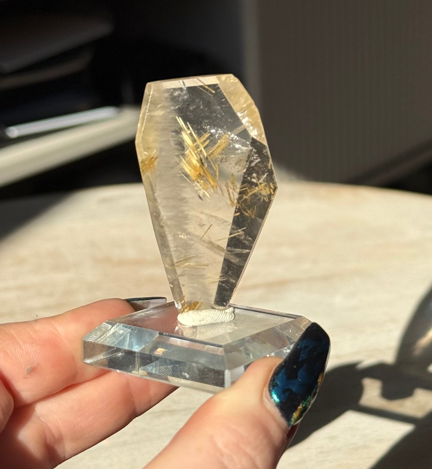 Quartz with Rutile Freeform, Brazil - 21g
