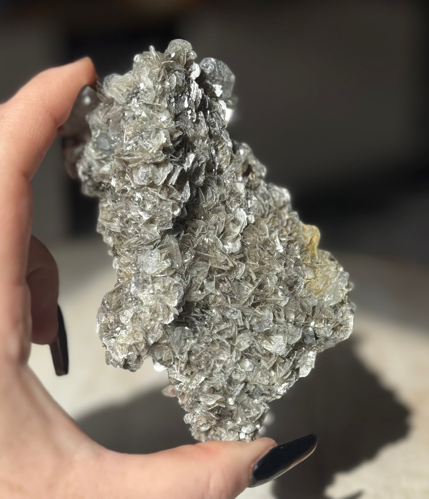 Xuebaoding Mica with Aquamarine, Sichuan, China - 229g