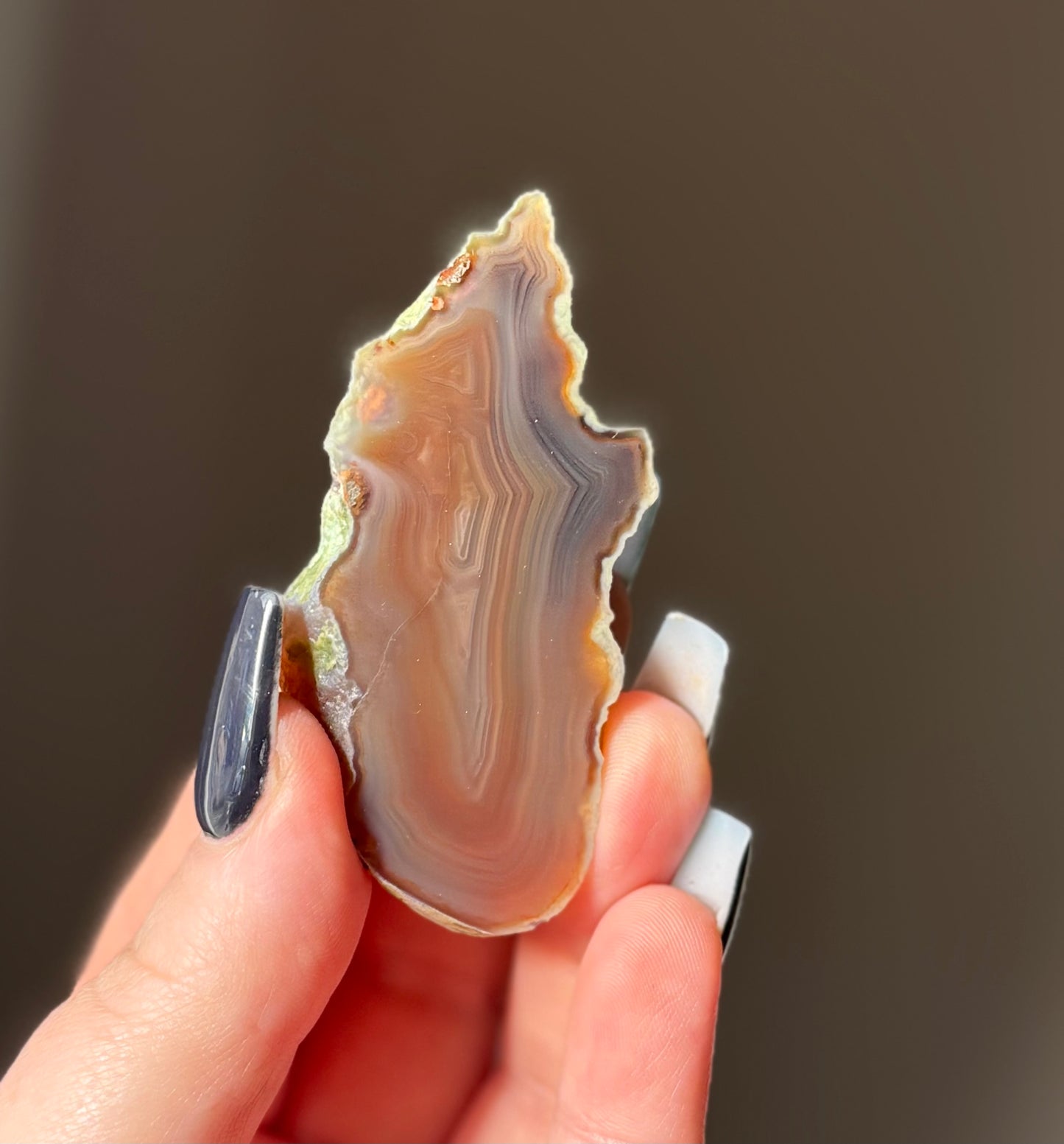 Czech Agate, Doubravice Quarry, Czech Republic - 46.55g
