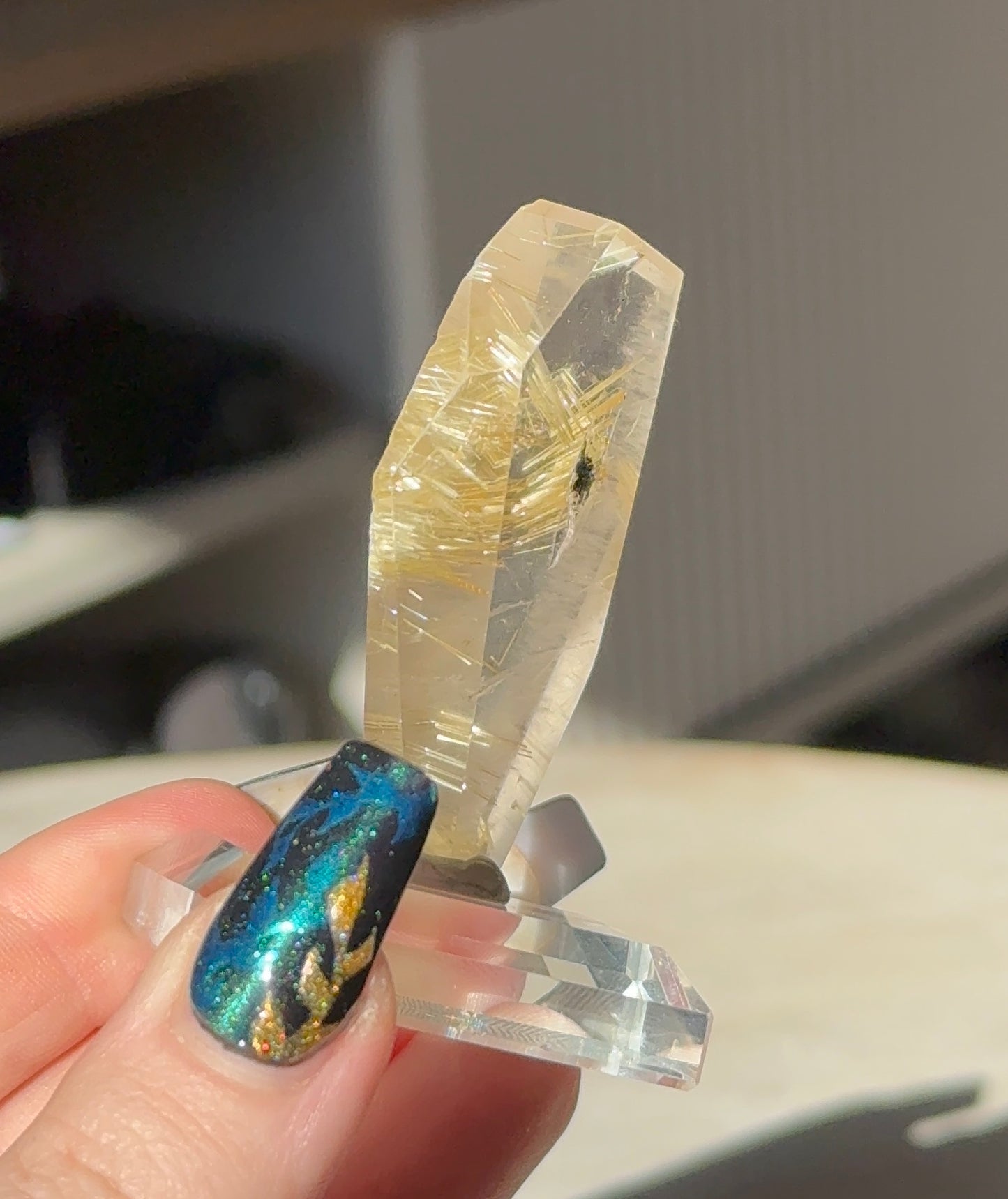 Quartz with Rutile Freeform, Brazil - 21g