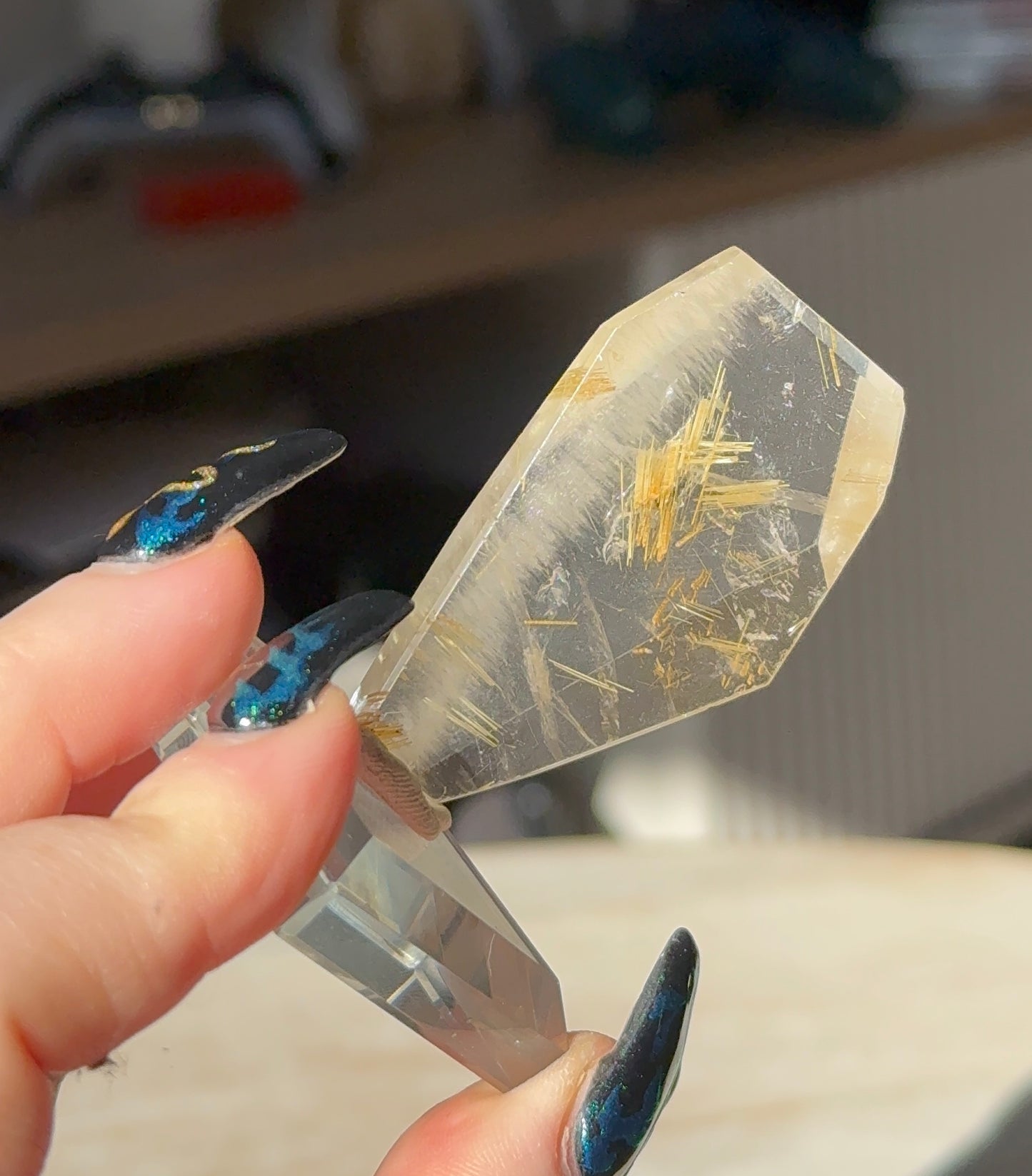Quartz with Rutile Freeform, Brazil - 21g
