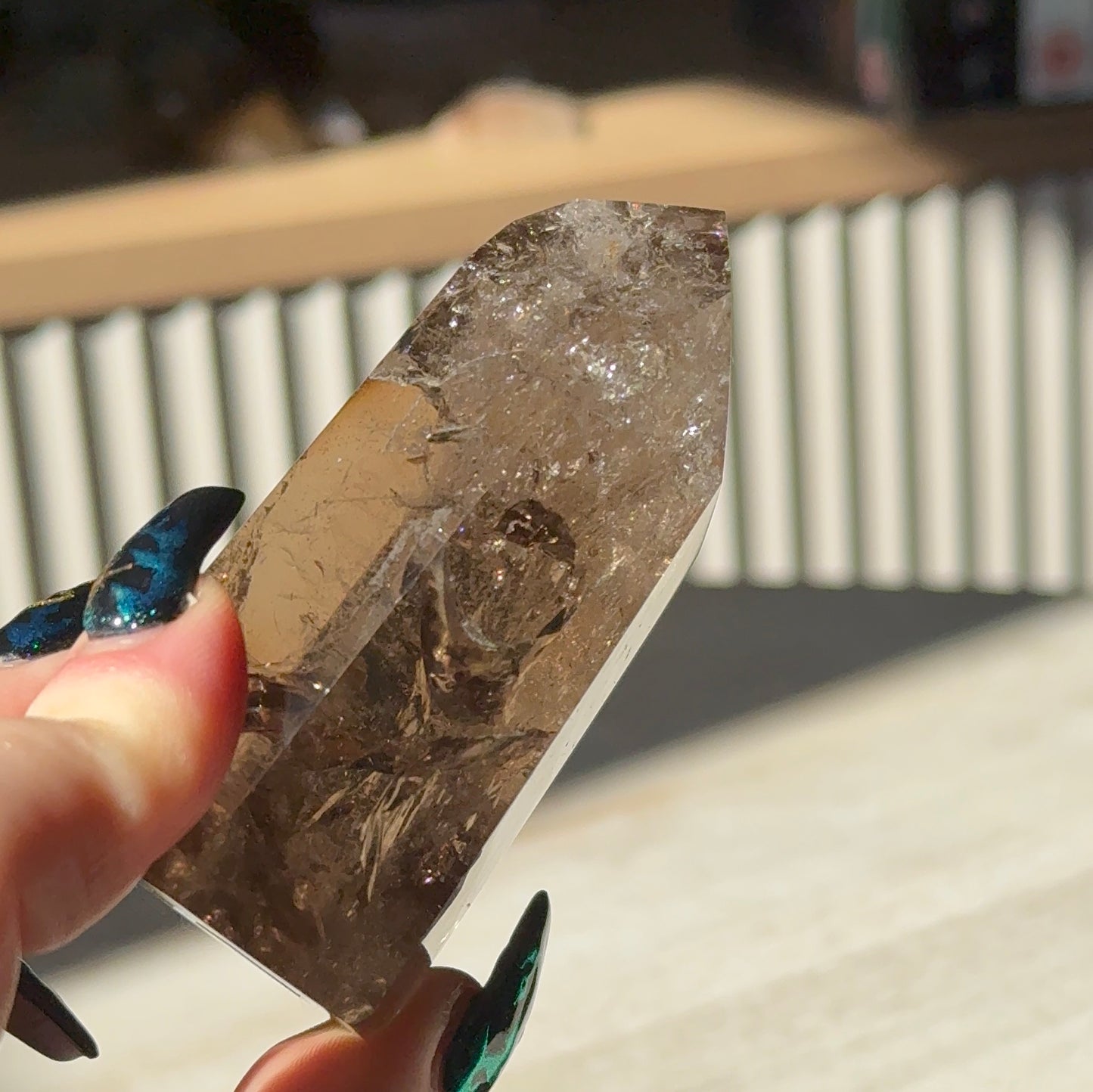 Brazilian Smoky Quartz Tower, 154g