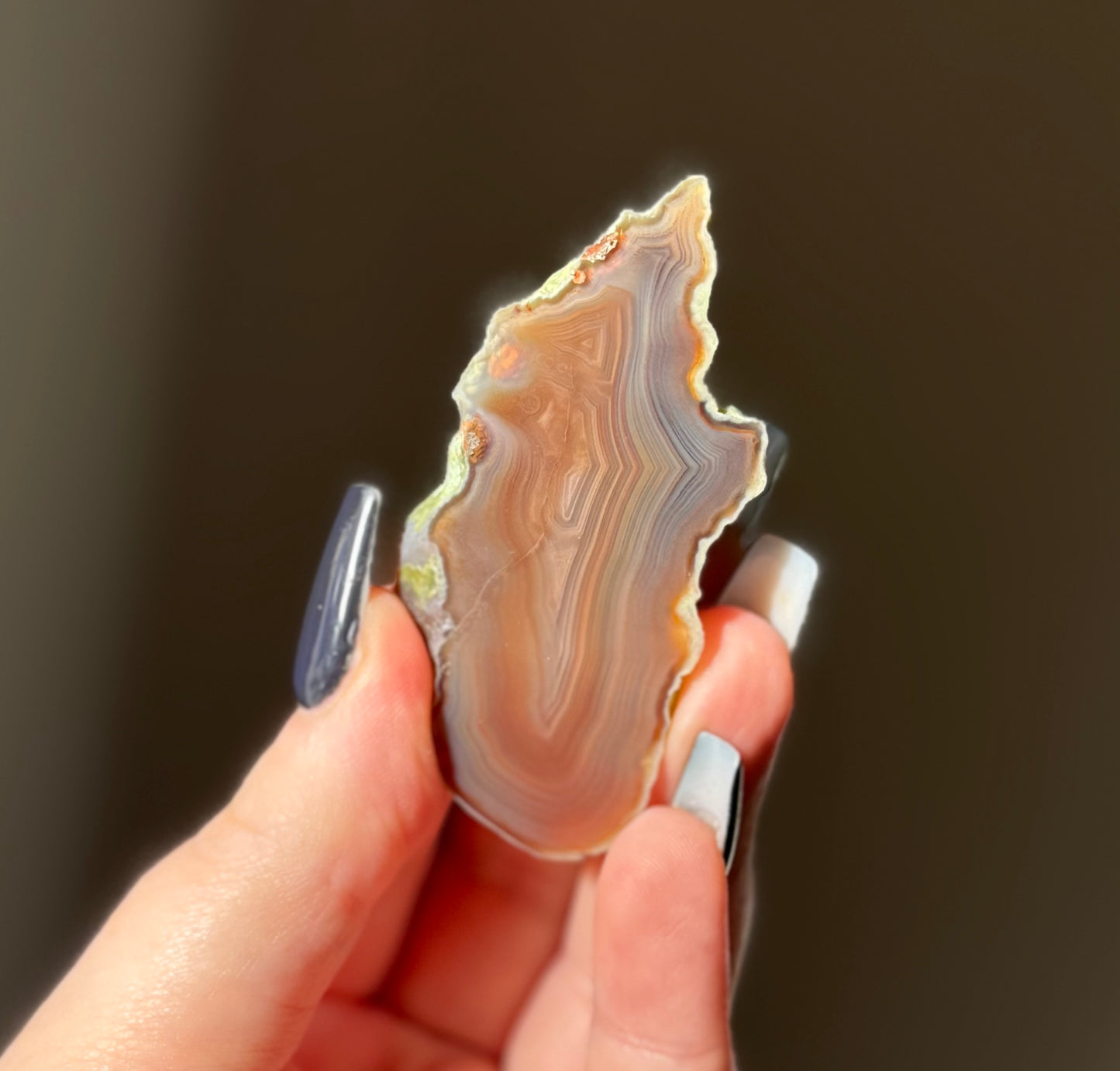 Czech Agate, Doubravice Quarry, Czech Republic - 46.55g