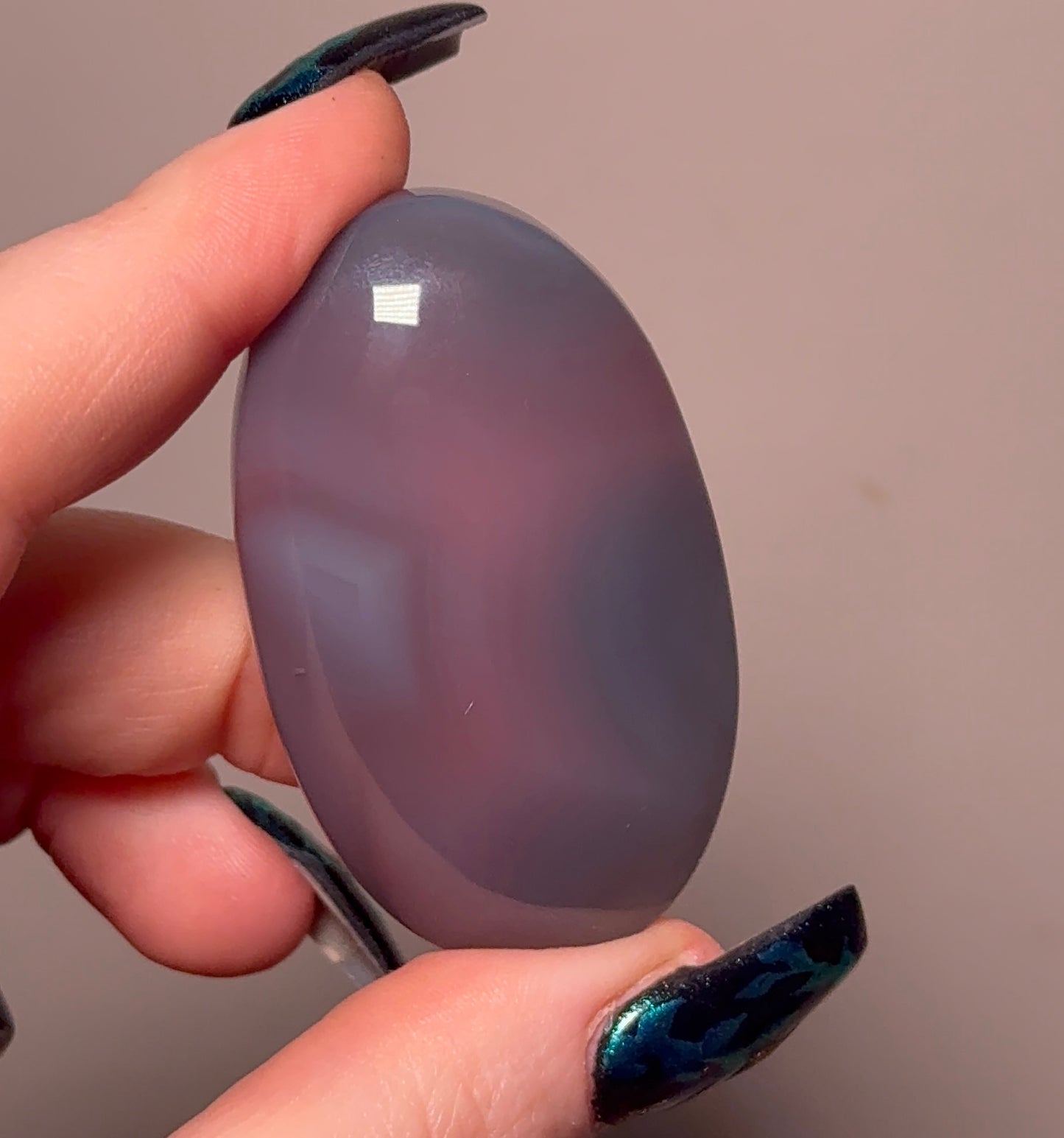 Sashe River Agate Palmstone, Zimbabwe - 54g