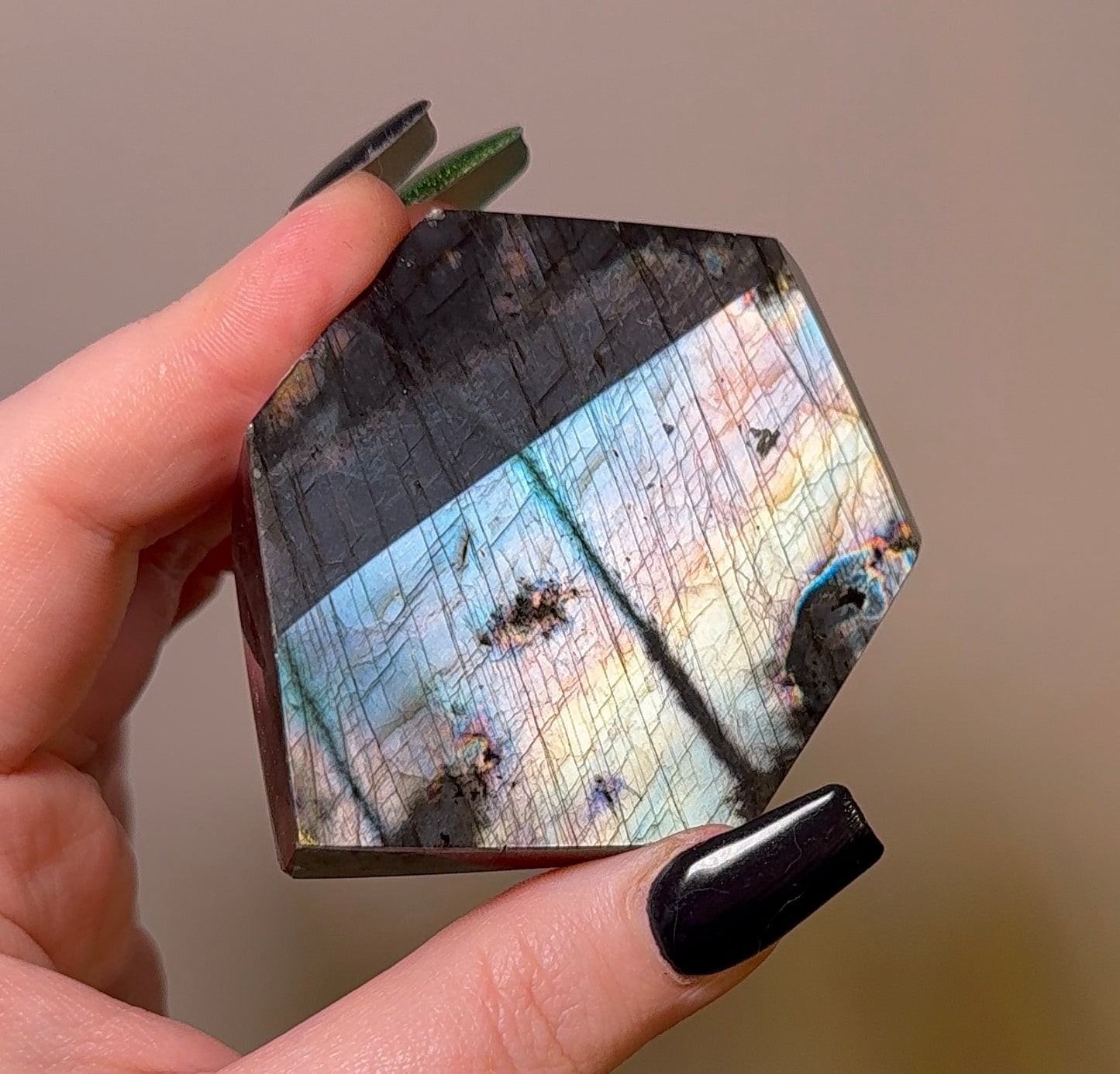 Rainbow Labradorite Freeform, 167g