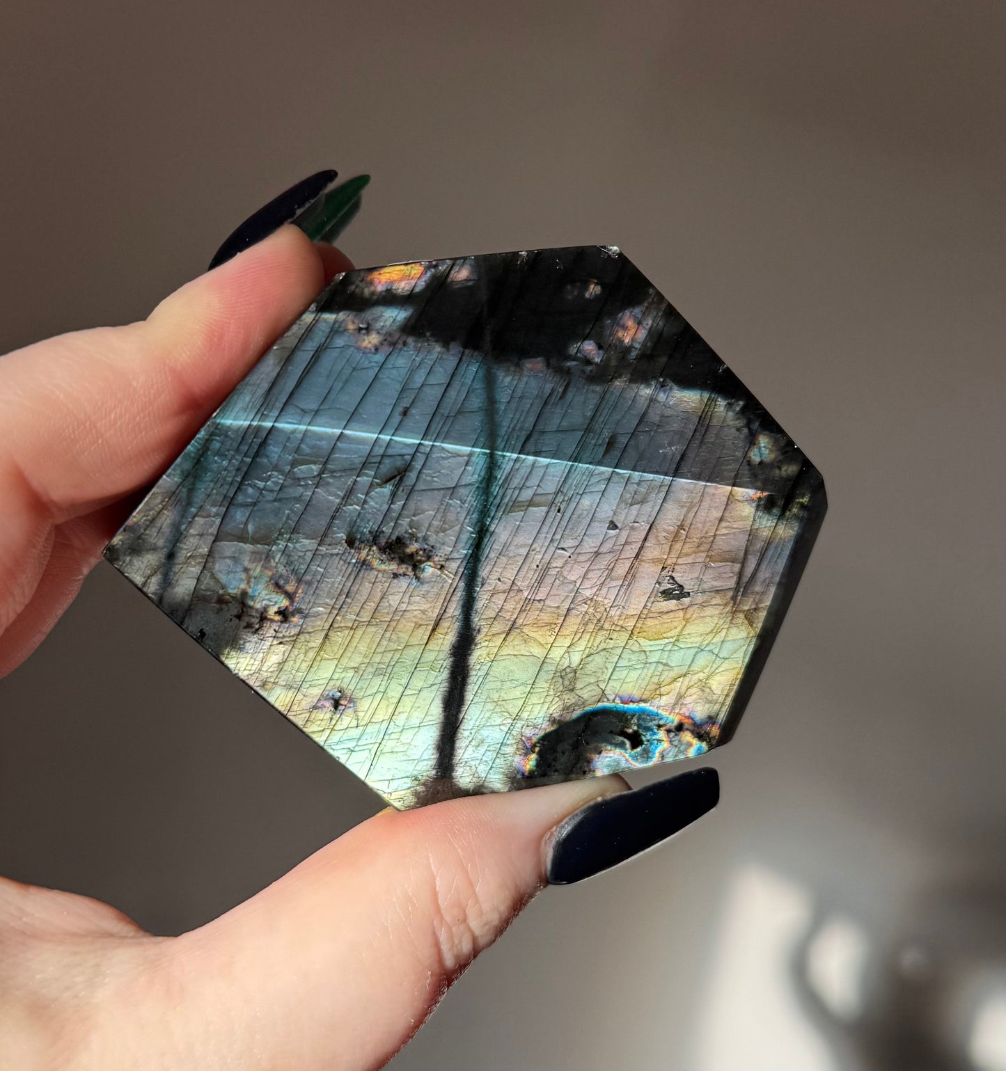 Rainbow Labradorite Freeform, 167g