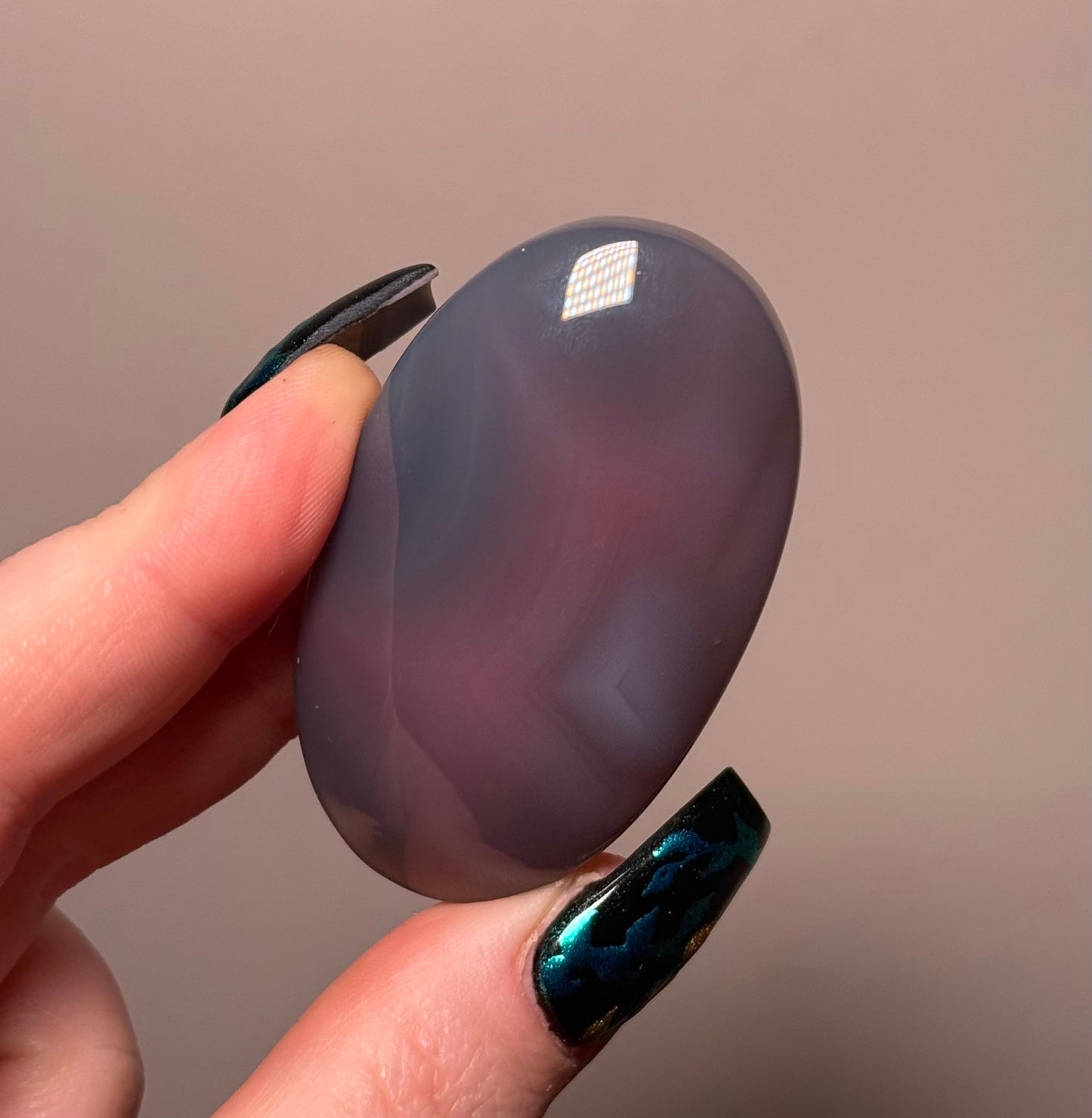 Sashe River Agate Palmstone, Zimbabwe - 54g