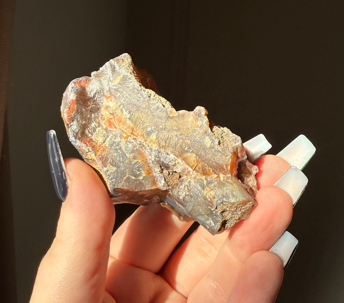 Czech Agate, Doubravice Quarry, Czech Republic - 89.68g