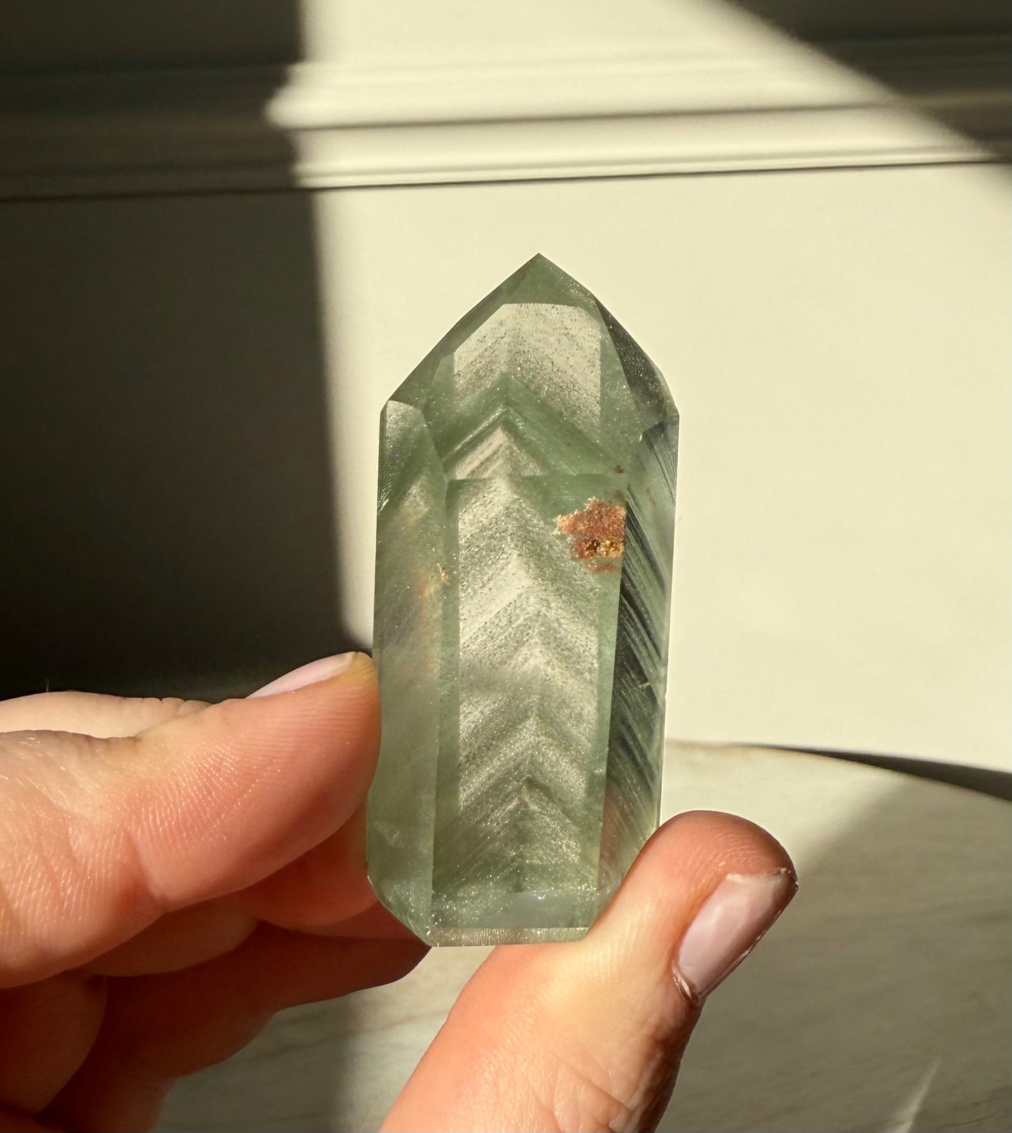 Chlorite Phantom Garden Quartz, Lodalite Points, Brazil - Choose your Own!