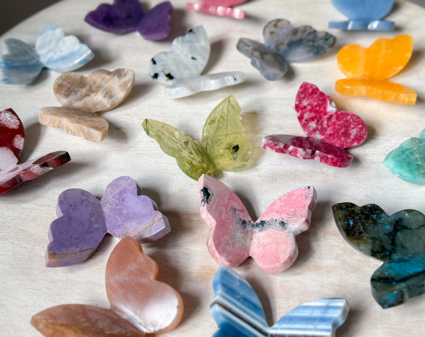 Hand-crafted 3D Floating Crystal Butterflies - Select your Material!