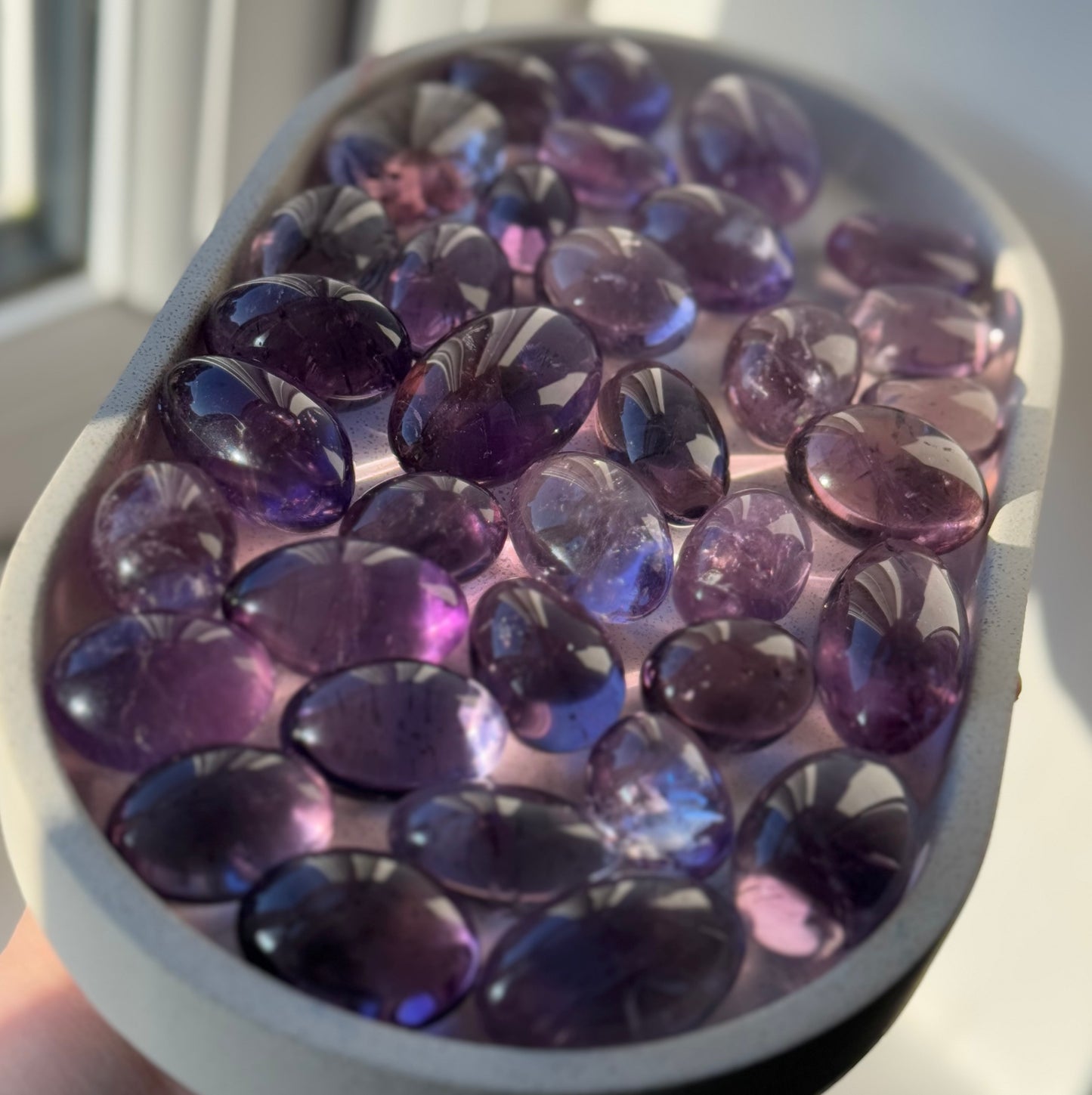 HQ Gem Amethyst Tumble, Intuitively Selected