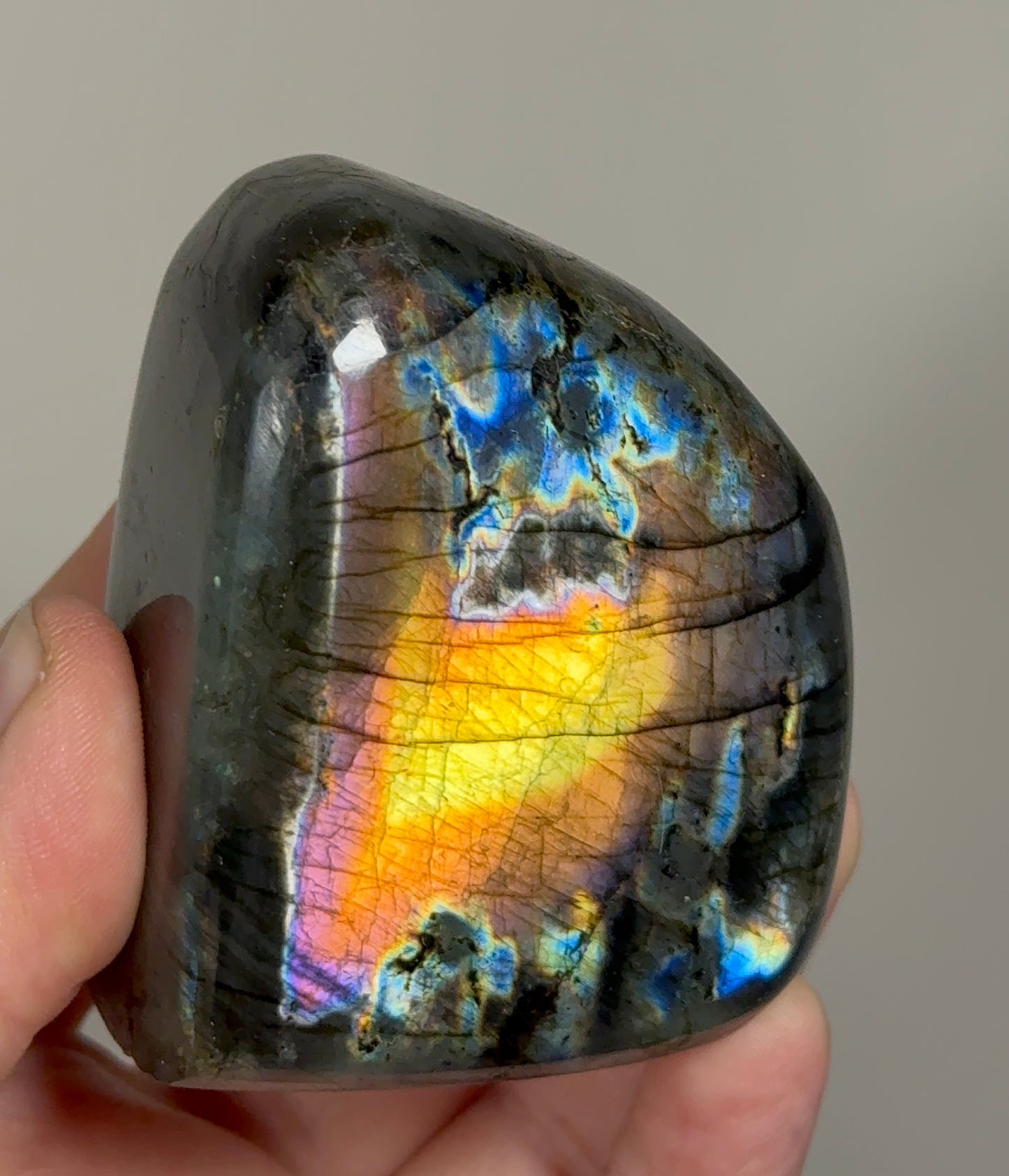 Rainbow Labradorite Freeform, 245g