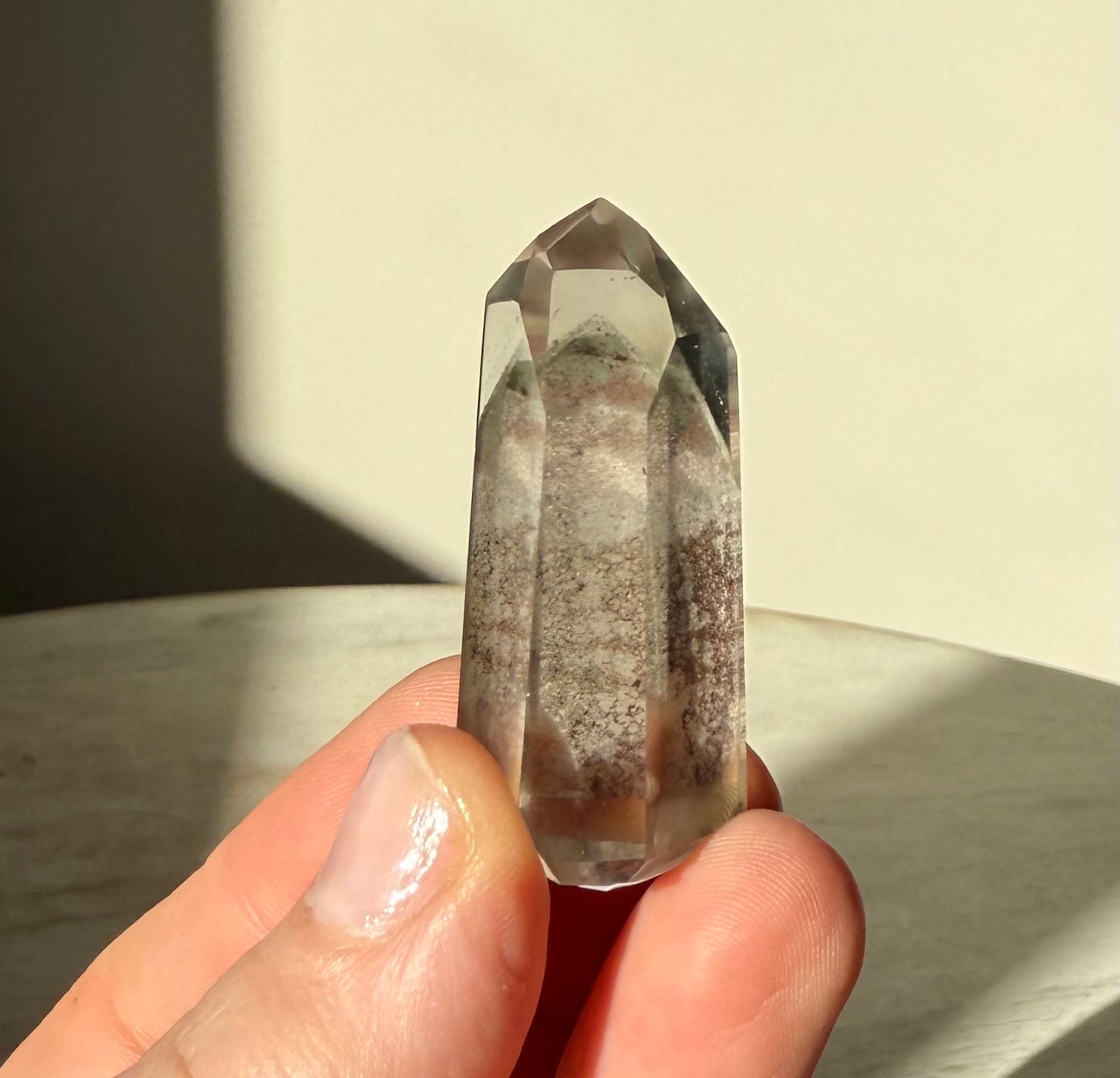 Chlorite Phantom Garden Quartz, Lodalite Points, Brazil - Choose your Own!