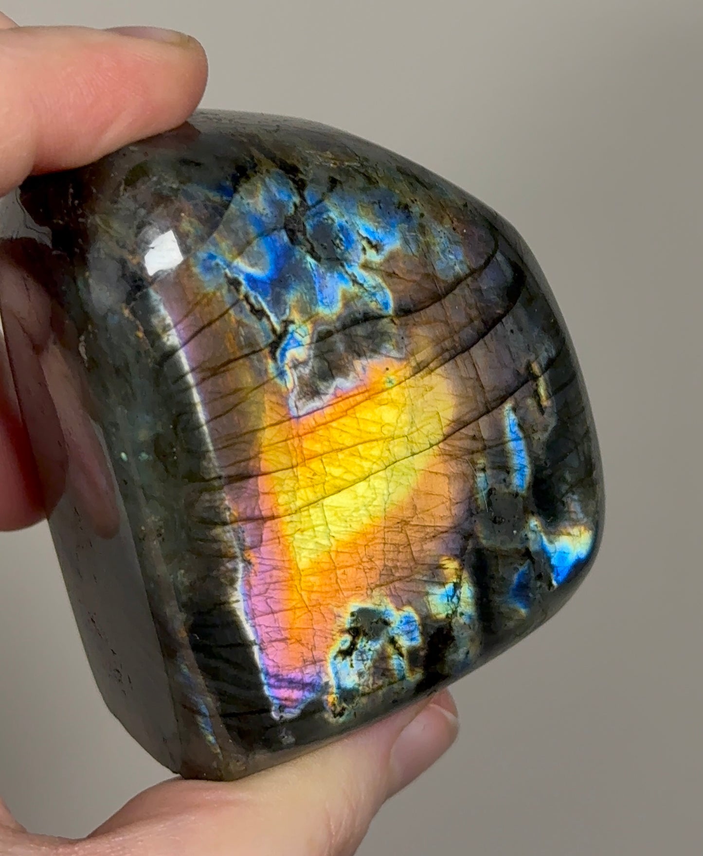 Rainbow Labradorite Freeform, 245g