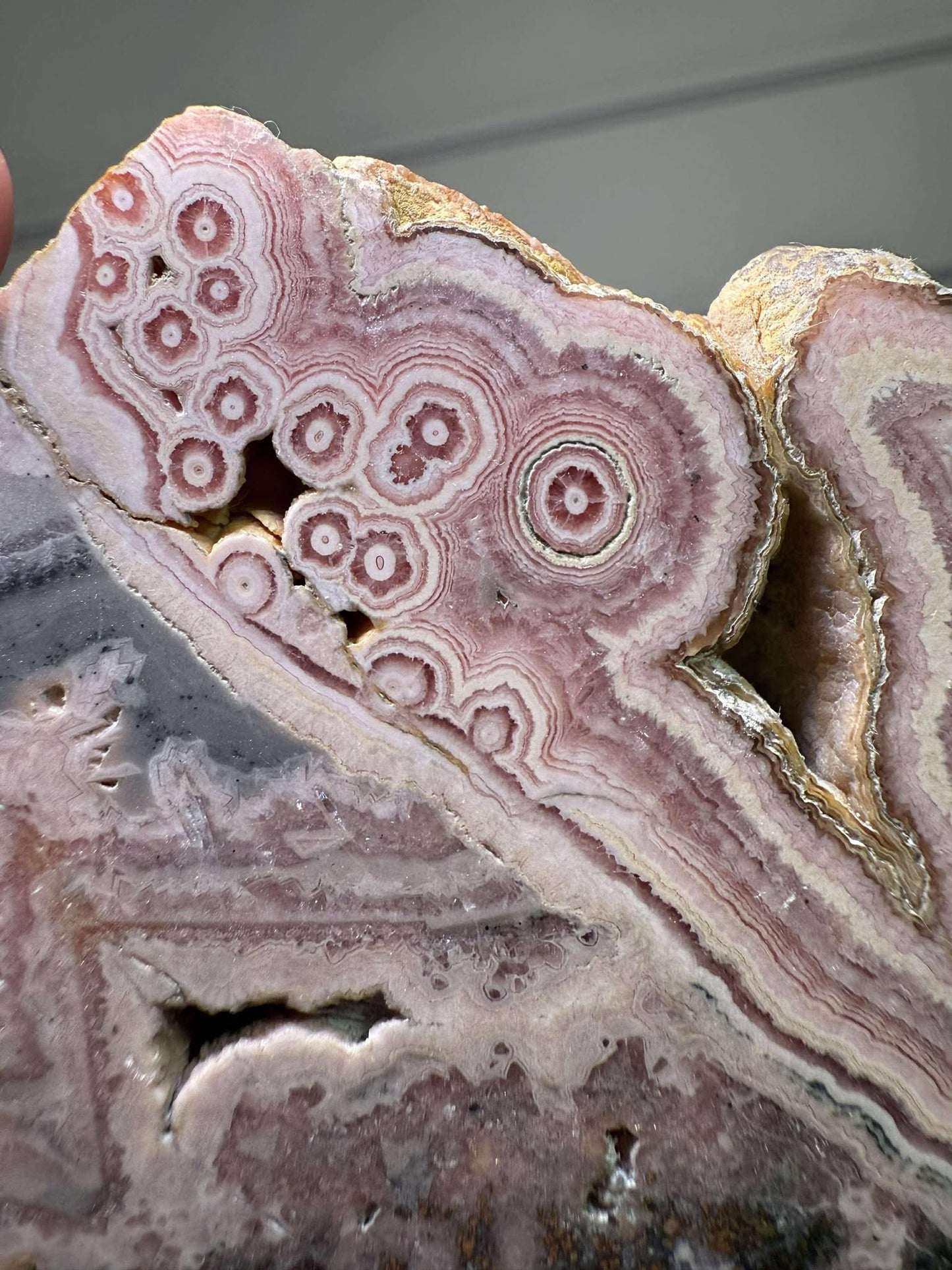 Rhodochrosite Stalactite Slab, Argentina - 140g.