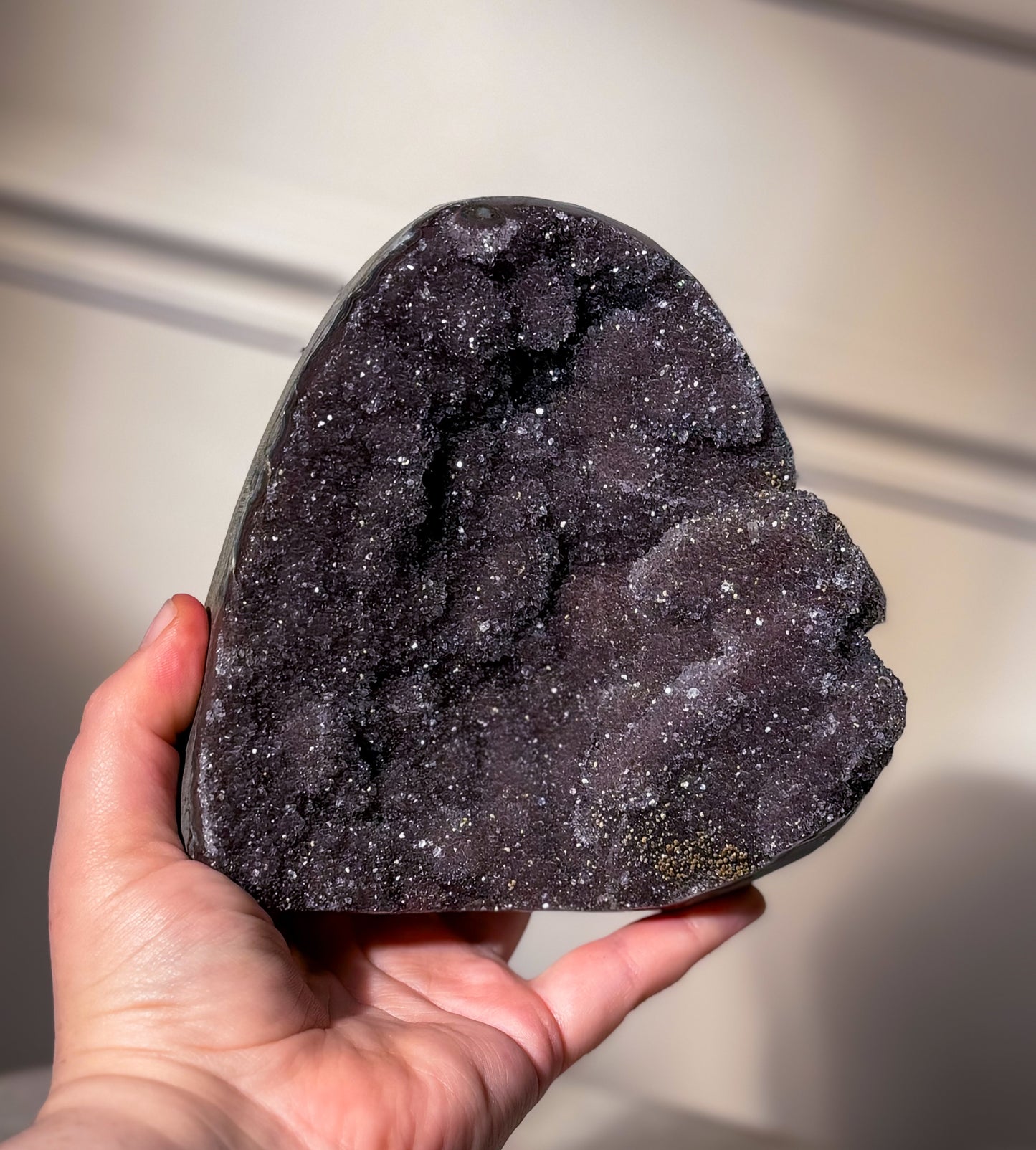 Large Rainbow Amethyst Cutbase, Brazil - Choose your Own!