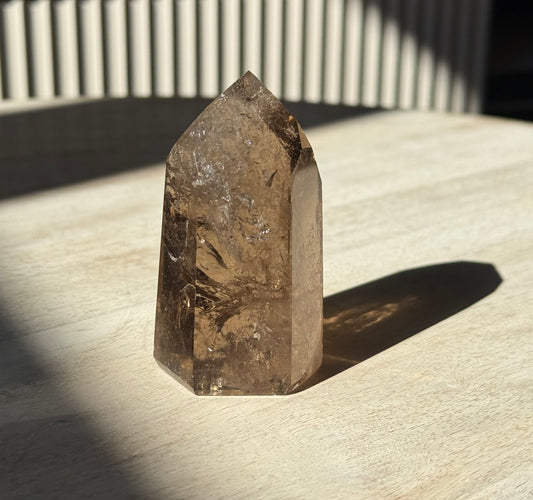 Brazilian Smoky Quartz Tower, 154g