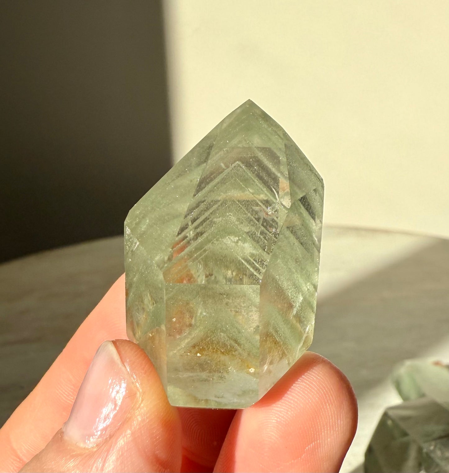 Chlorite Phantom Garden Quartz, Lodalite Points, Brazil - Choose your Own!