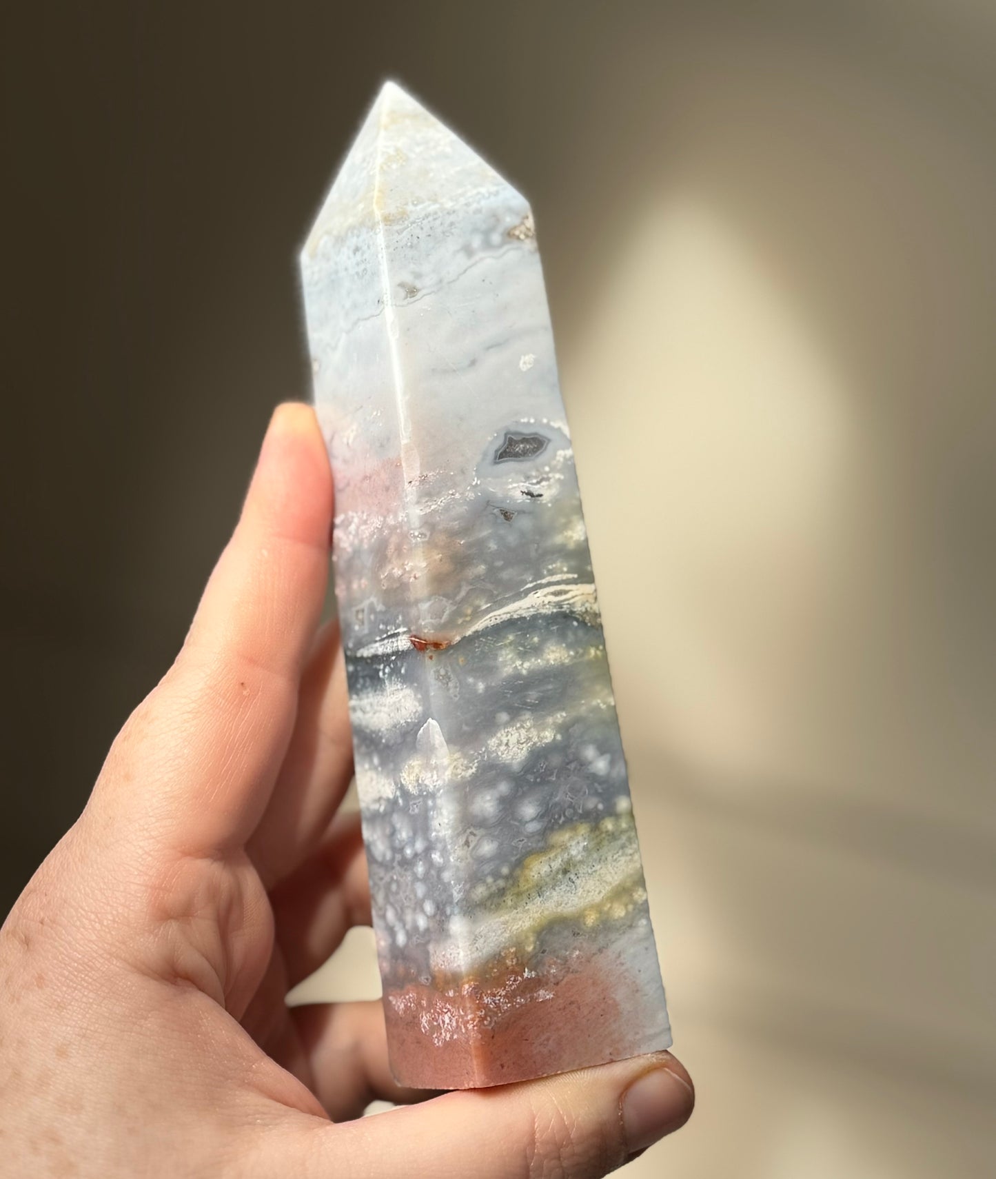 Pastel Ocean Jasper Towers, Madagascar - Choose your Own!