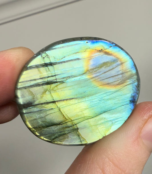 Labradorite Flat Stone F