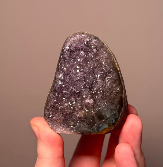 Rainbow Amethyst Cutbase, Brazil - 247g