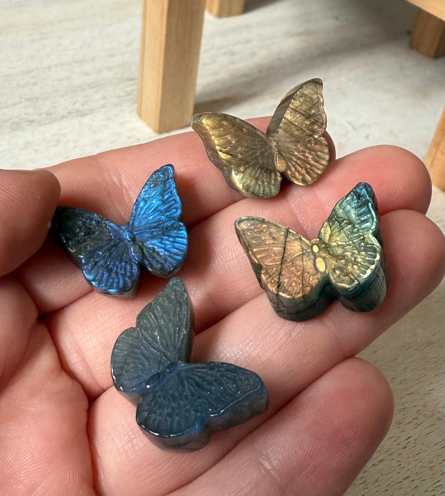 Labradorite Mini Butterfly - Intuitively Selected