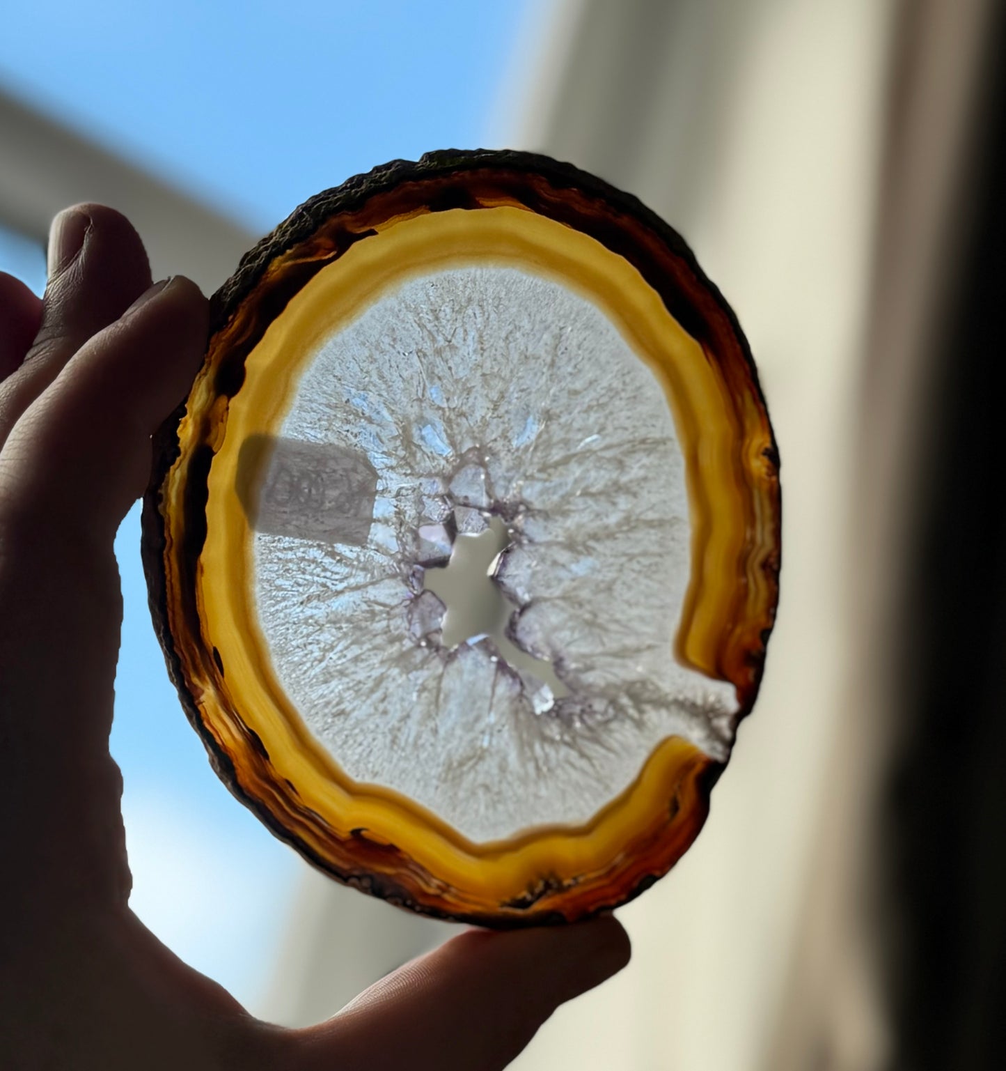 Amethyst x Agate Slice, Brazil - Choose your Own