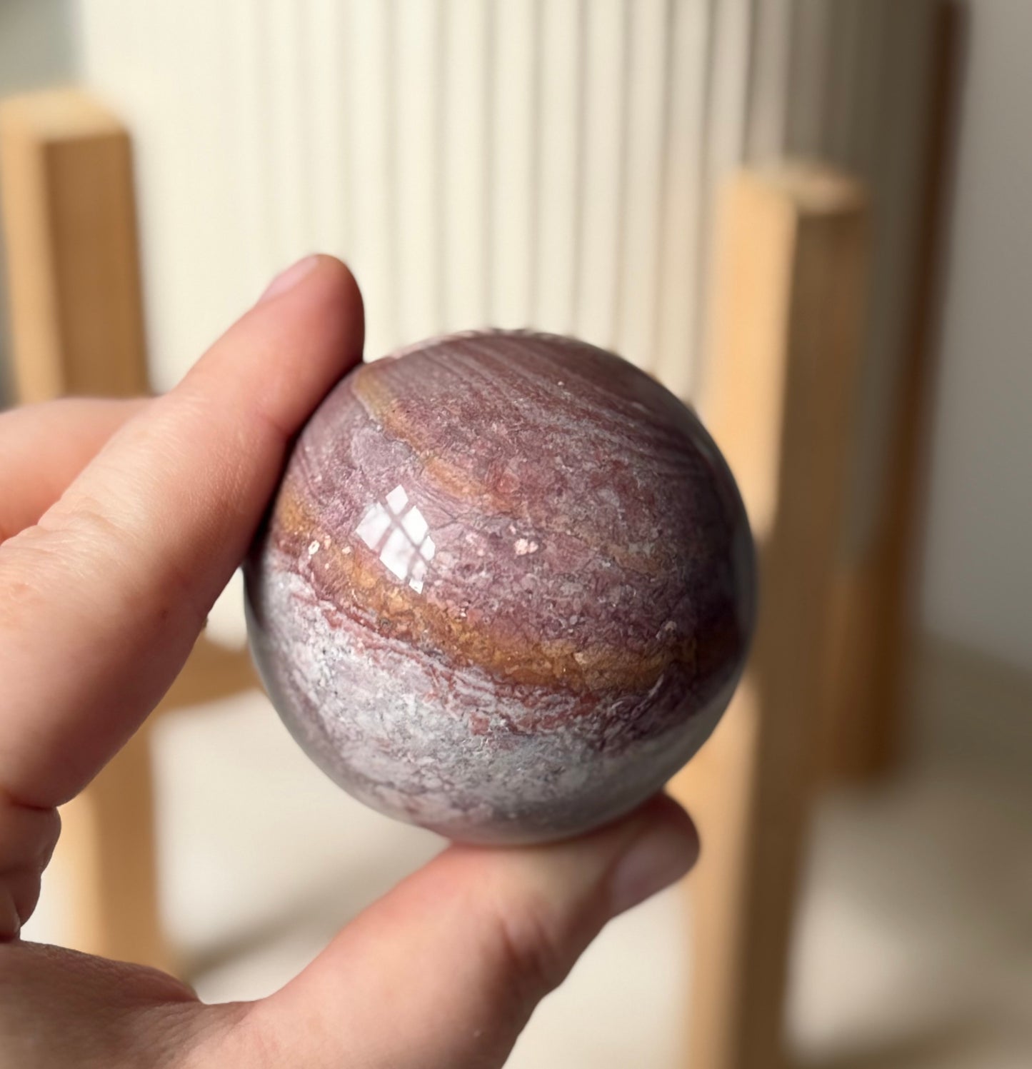 Sunset Desert Jasper Sphere - 213g