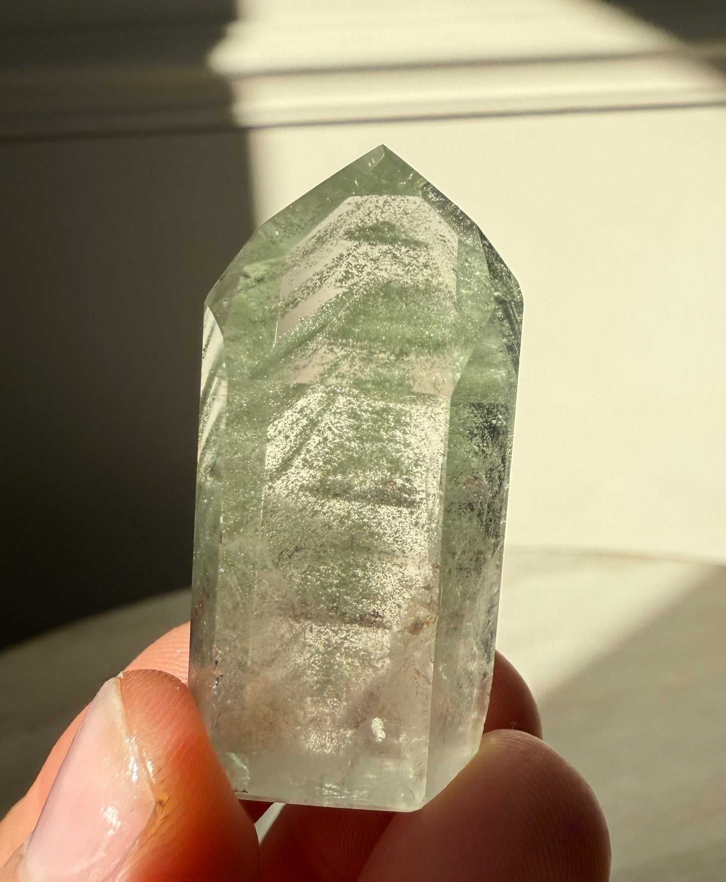 Chlorite Phantom Garden Quartz, Lodalite Points, Brazil - Choose your Own!