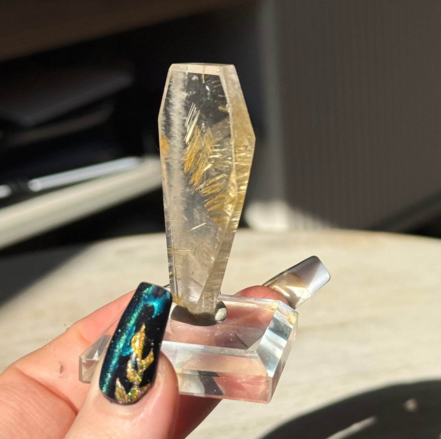 Quartz with Rutile Freeform, Brazil - 21g
