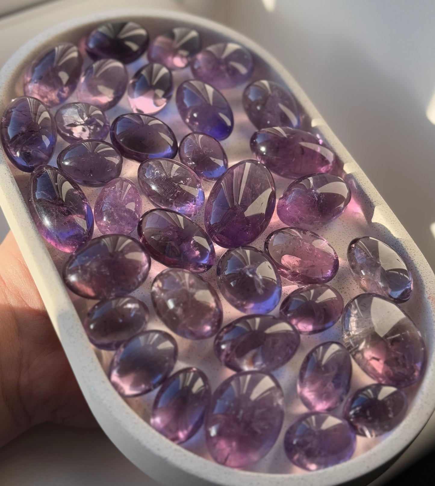 HQ Gem Amethyst Tumble, Intuitively Selected