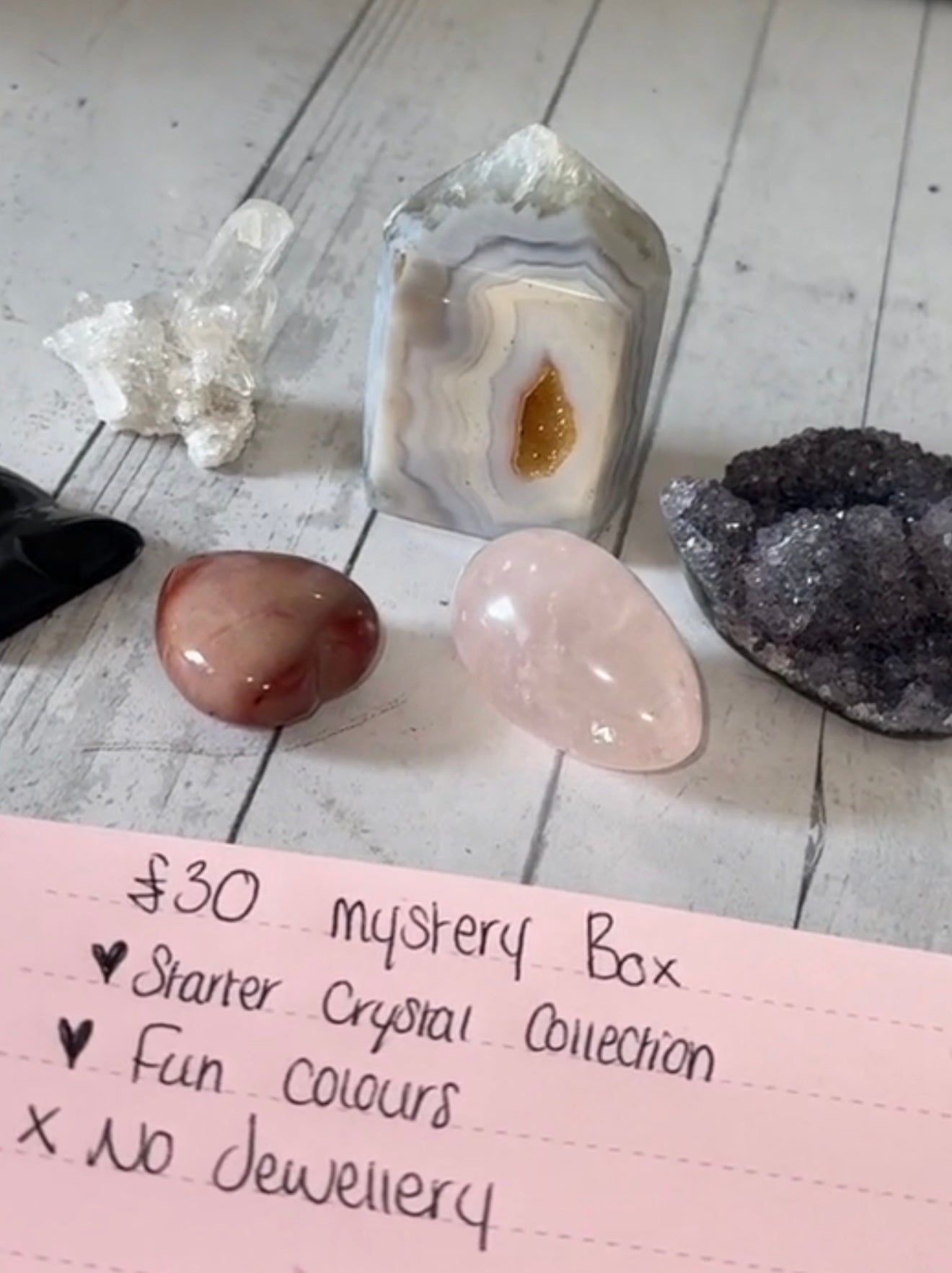 Crystal Mystery Box - Choose your Value!