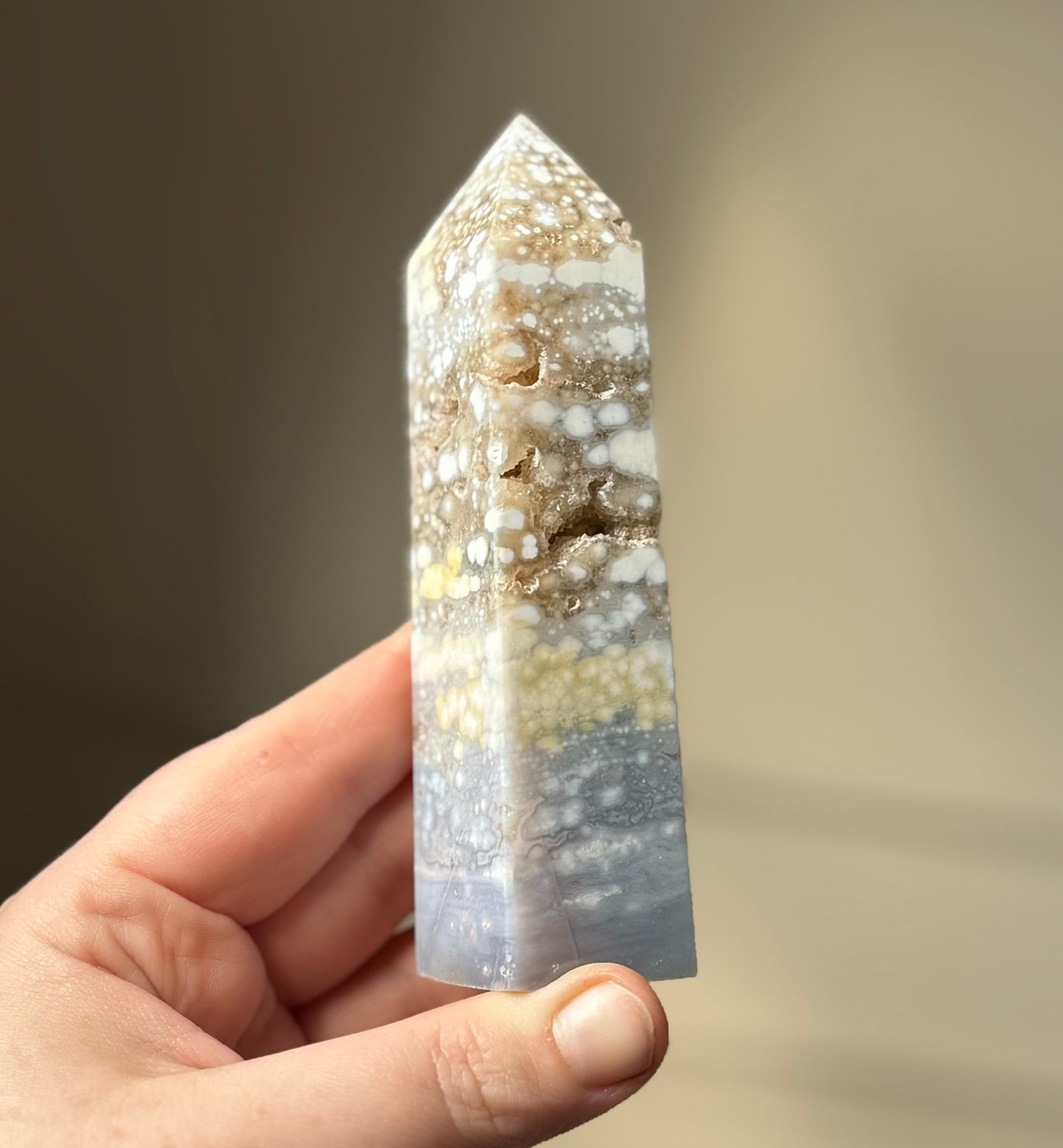 Pastel Ocean Jasper Towers, Madagascar - Choose your Own!