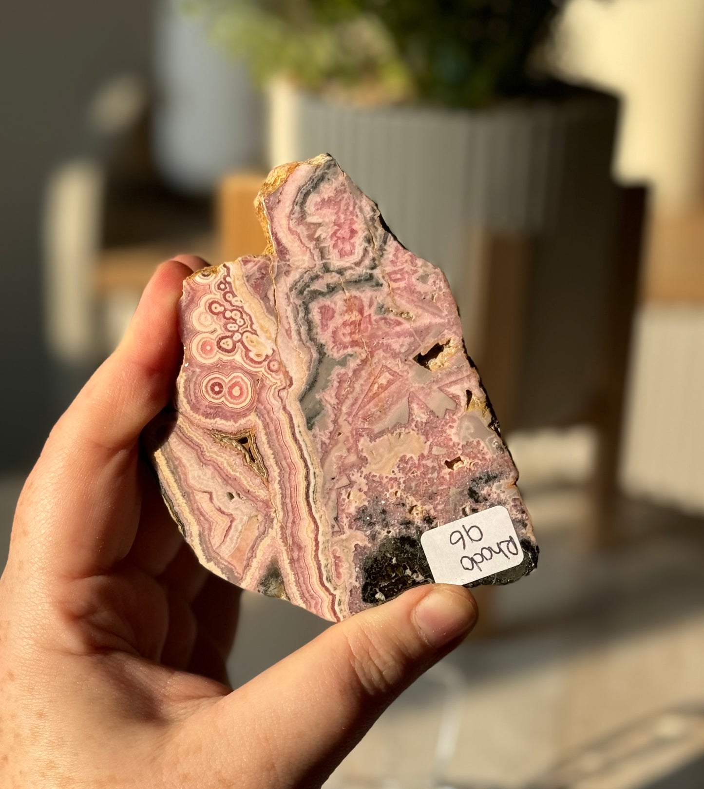 Rhodochrosite Stalactite Freeform, Argentina - 140g.