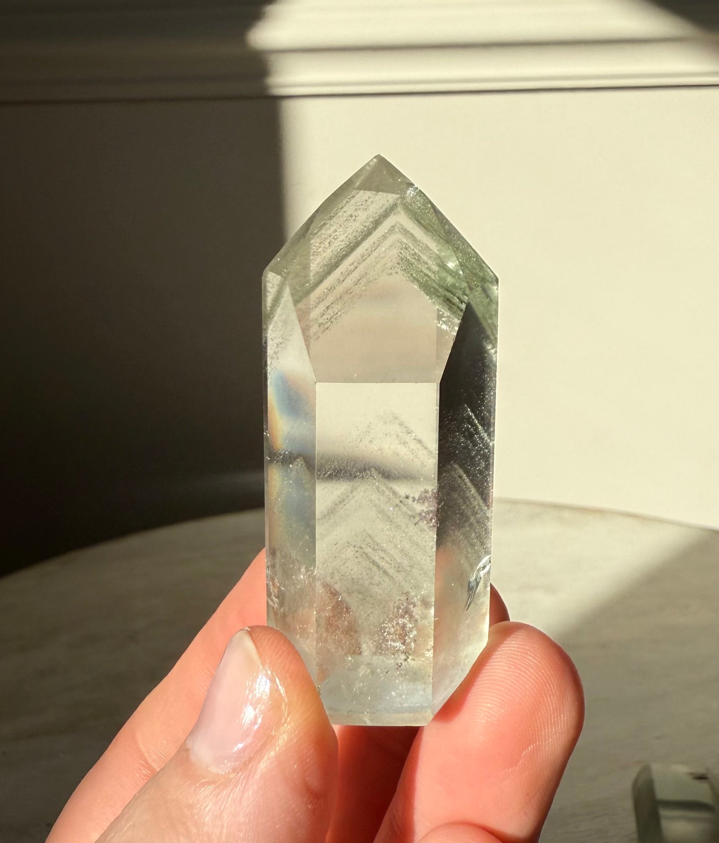 Chlorite Phantom Garden Quartz, Lodalite Points, Brazil - Choose your Own!