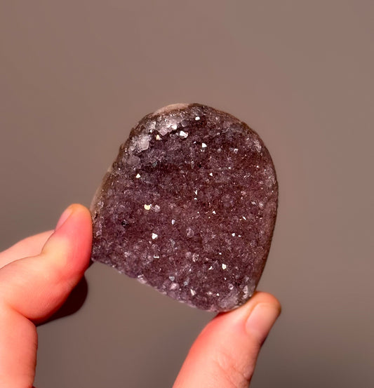 Rainbow Amethyst Cutbase, Brazil - 132g